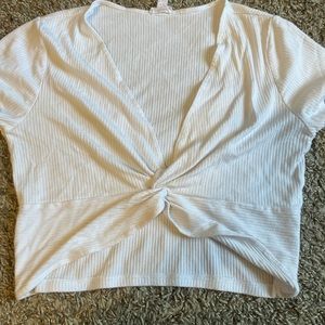 garage crop top
